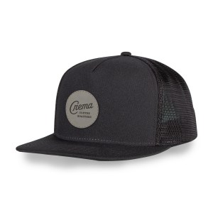 Merrimack Hat Co. Knox Trucker - Black 1 Merrimack Hat Co. Knox Trucker - Black 1