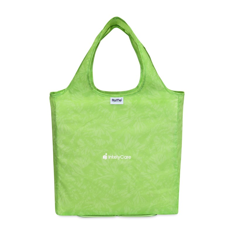 RuMe Recycled Ripstop rPET bFold Tote - Cool Matcha 1 RuMe Recycled Ripstop rPET bFold Tote - Cool Matcha 1