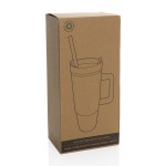 Tana Plastic Tumbler with Handle 900ML - White - Alternate Tana Plastic Tumbler with Handle 900ML - White - Alternate