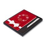 Moleskine® Hard Cover Holiday Notebook and GO Pen Gift Set - Scarlet Red 1 Moleskine® Hard Cover Holiday Notebook and GO Pen Gift Set - Scarlet Red 1