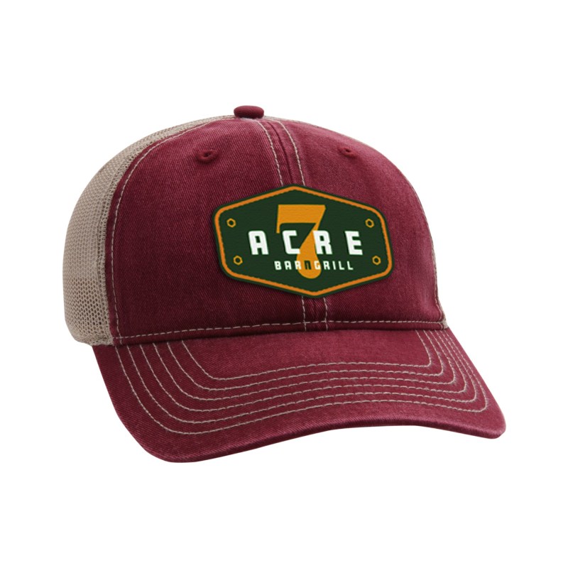 Ahead Wharf Cap - Maroon 1 Ahead Wharf Cap - Maroon 1