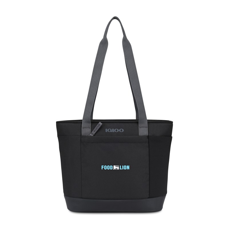 Igloo Day Chiller Recycled Poly 9 Can Tote Soft Cooler - Black 1 Igloo Day Chiller Recycled Poly 9 Can Tote Soft Cooler - Black 1