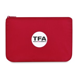 Arlo rPET Zippered Pouch - Red 1 Arlo rPET Zippered Pouch - Red 1