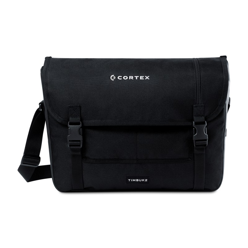 Timbuk2 City Compass Recycled Polyester Messenger Bag - Jet Black 1 Timbuk2 City Compass Recycled Polyester Messenger Bag - Jet Black 1