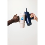 Embrace Deluxe Recycled Stainless Steel Tumbler 900ml - Navy - Alternate Embrace Deluxe Recycled Stainless Steel Tumbler 900ml - Navy - Alternate