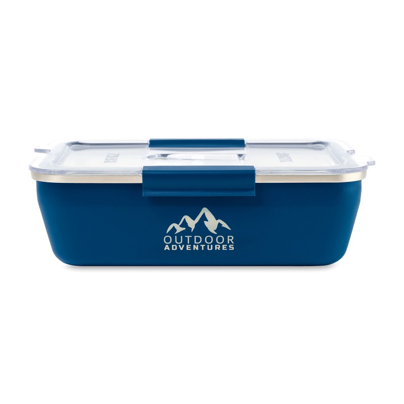 RIGWA® Travel Bento Box 9x6 - Blue 1 RIGWA® Travel Bento Box 9x6 - Blue 1