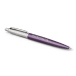 Parker Jotter London Stainless Steel Ballpoint - Victoria Violet - Chrome Trim - Alternate Parker Jotter London Stainless Steel Ballpoint - Victoria Violet - Chrome Trim - Alternate
