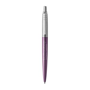 Parker Jotter London Stainless Steel Ballpoint - Victoria Violet - Chrome Trim 1 Parker Jotter London Stainless Steel Ballpoint - Victoria Violet - Chrome Trim 1