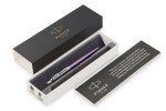 Parker Jotter London Stainless Steel Ballpoint - Victoria Violet - Chrome Trim - Alternate Parker Jotter London Stainless Steel Ballpoint - Victoria Violet - Chrome Trim - Alternate
