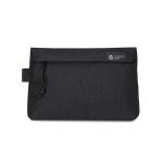 Renew AWARE™ rPET Zippered Pouch - Black 2 Renew AWARE™ rPET Zippered Pouch - Black 2
