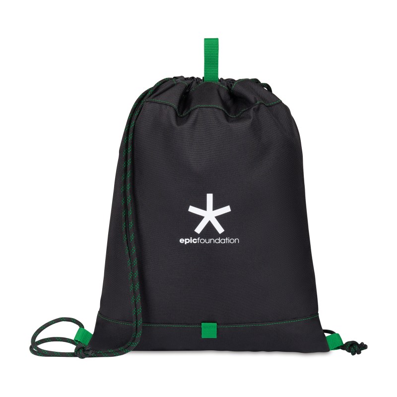Repeat Recycled rPET Cinchpack - Kelly Green 1 Repeat Recycled rPET Cinchpack - Kelly Green 1