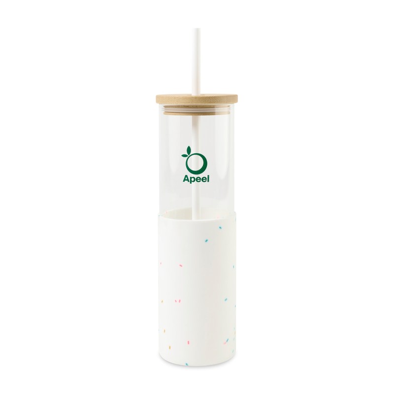 Aviana™ Journey Glass Tumbler with Straw - 20 Oz - Confetti 1 Aviana™ Journey Glass Tumbler with Straw - 20 Oz - Confetti 1
