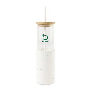 Aviana™ Journey Glass Tumbler with Straw - 20 Oz - Confetti 1 Aviana™ Journey Glass Tumbler with Straw - 20 Oz - Confetti 1