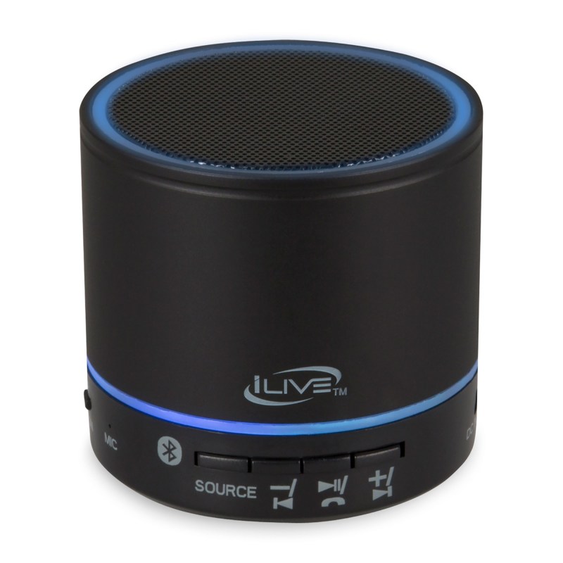 iLive™ Portable Wireless Speaker - Black 1 iLive™ Portable Wireless Speaker - Black 1