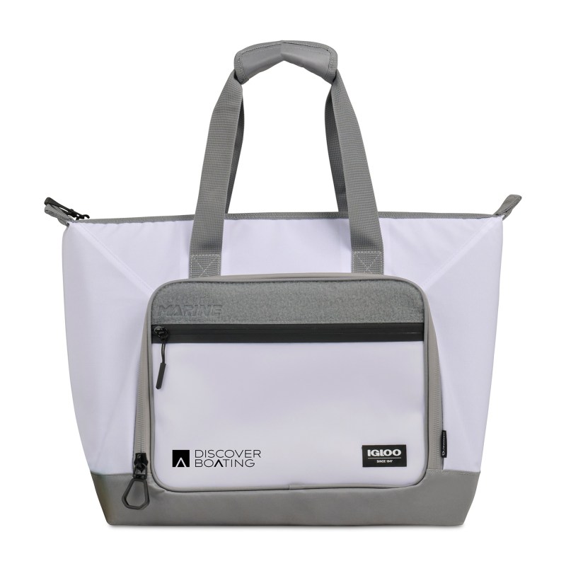 Igloo® Marine 30 Can Tote Cooler - White 1 Igloo® Marine 30 Can Tote Cooler - White 1