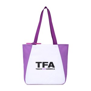 Arlo Recycled rPET Tote - Purple 1 Arlo Recycled rPET Tote - Purple 1