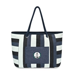 Bayside Recycled Cotton Boat Bag - AWARE™ - Bayside Stripe 1 Bayside Recycled Cotton Boat Bag - AWARE™ - Bayside Stripe 1