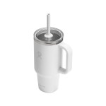 Hydro Flask Travel Tumbler Clear Lid 32 Oz. - White - Alternate Hydro Flask Travel Tumbler Clear Lid 32 Oz. - White - Alternate