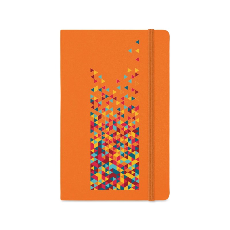 Moleskine Hard Cover Ruled Large Notebook - True Orange 1 Moleskine Hard Cover Ruled Large Notebook - True Orange 1