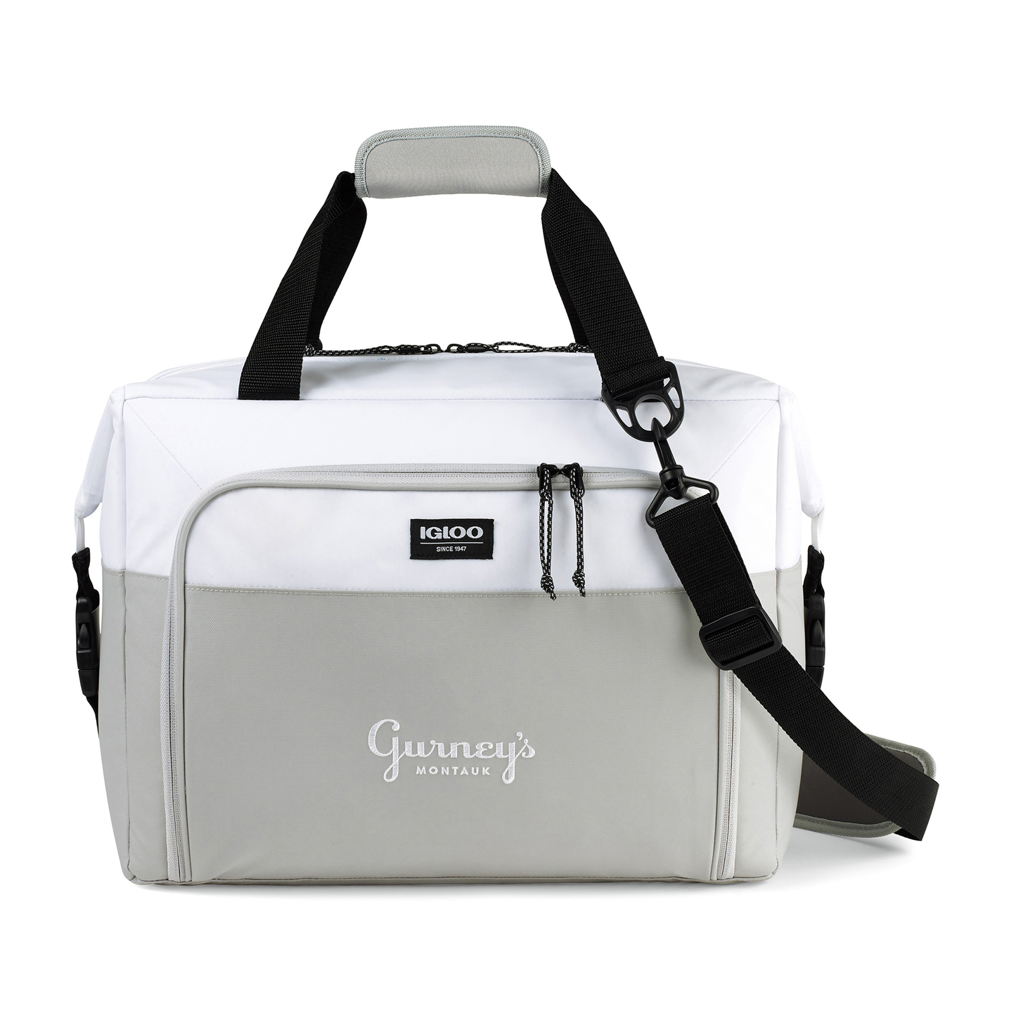 Igloo® Seadrift™ Snap Down Cooler - White-Grey 1 Igloo® Seadrift™ Snap Down Cooler - White-Grey 1
