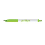 Paper Mate Inkjoy White Barrel - Black Ink - Lime 1 Paper Mate Inkjoy White Barrel - Black Ink - Lime 1