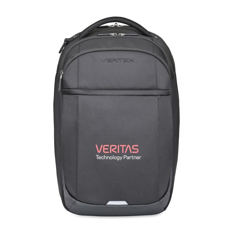 Vertex® Brooklyn Laptop Backpack - Black 1 Vertex® Brooklyn Laptop Backpack - Black 1