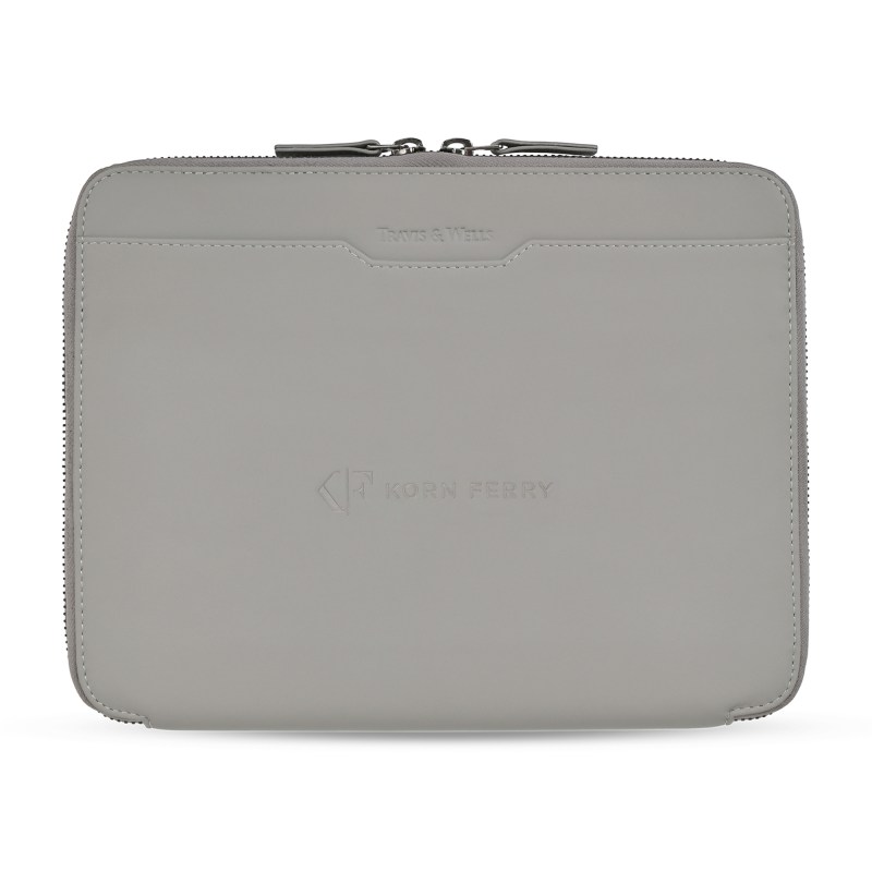 Travis & Wells® Envoy Executive Zipper Close Padfolio - Taupe 1 Travis & Wells® Envoy Executive Zipper Close Padfolio - Taupe 1