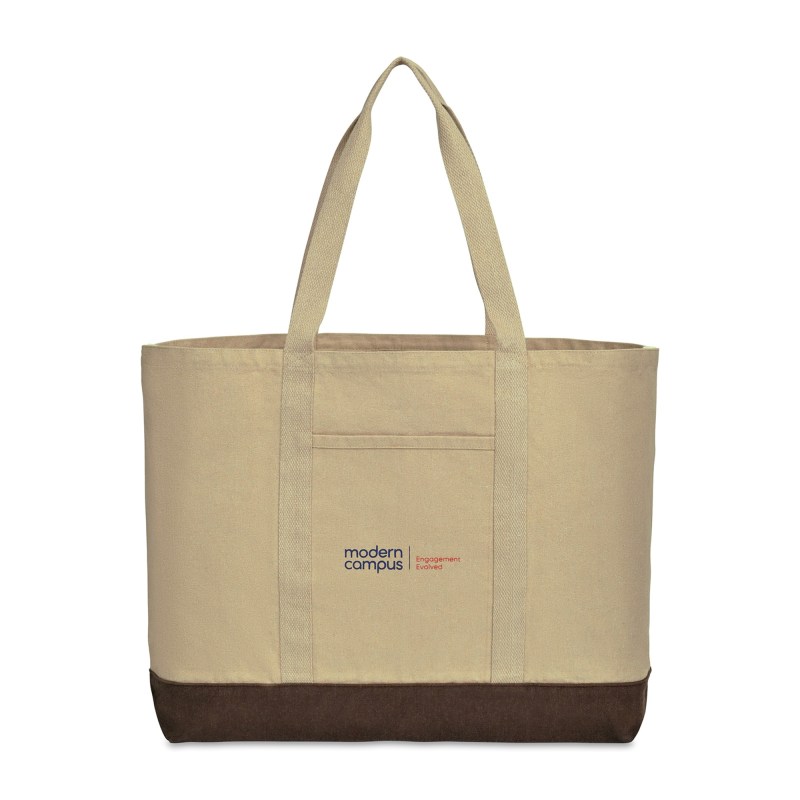 Ivy Recycled Cotton Carry-All Tote - AWARE - Beige 1 Ivy Recycled Cotton Carry-All Tote - AWARE - Beige 1