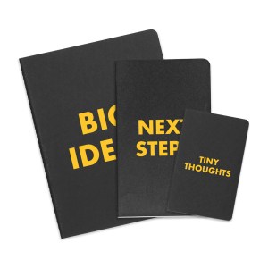 Moleskine Assorted Size Cahier 3-Pack - Black 1 Moleskine Assorted Size Cahier 3-Pack - Black 1