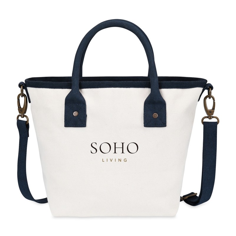 Mini Market Street Crossbody Tote - Navy 1 Mini Market Street Crossbody Tote - Navy 1