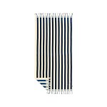 Slowtide® Cabana Fringe Premium Terry Towel - Blue 2 Slowtide® Cabana Fringe Premium Terry Towel - Blue 2
