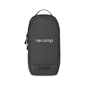 Apex Recycled rPET Sling Bag - Black 1 Apex Recycled rPET Sling Bag - Black 1