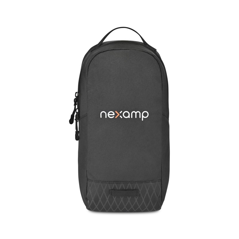 Apex Recycled rPET Sling Bag - Black 1 Apex Recycled rPET Sling Bag - Black 1