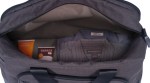 Heritage Supply Tanner Travel Duffel - Charcoal Heather-Black - Alternate Heritage Supply Tanner Travel Duffel - Charcoal Heather-Black - Alternate