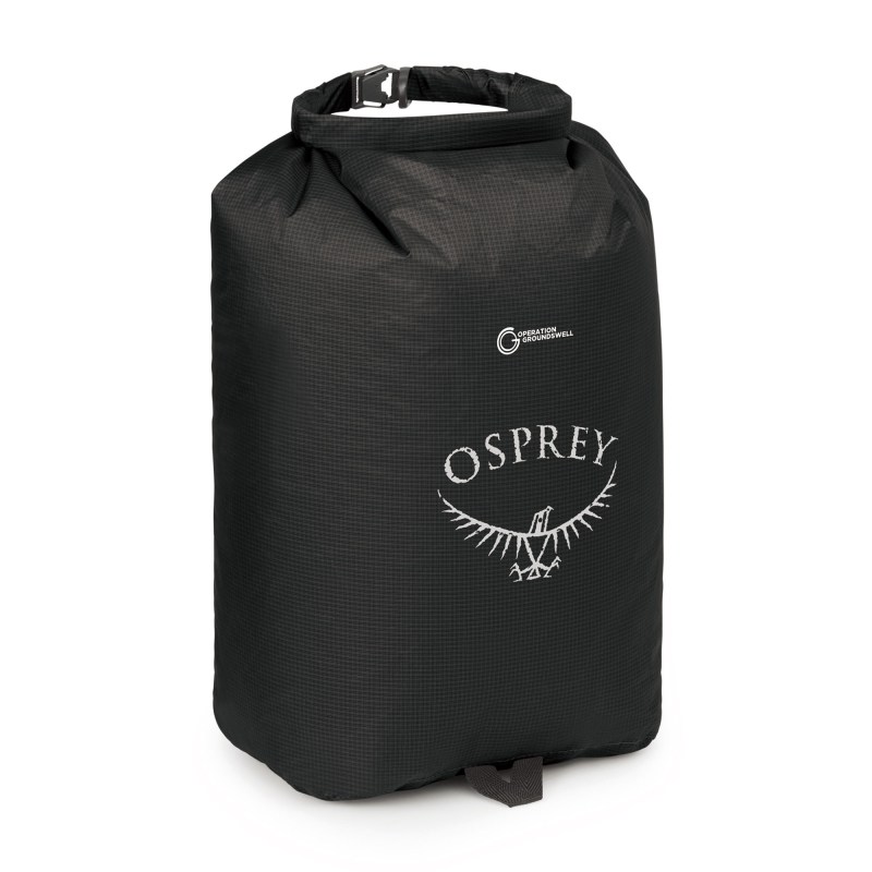 Osprey Ultralight Dry Sack 12L - Black 1 Osprey Ultralight Dry Sack 12L - Black 1