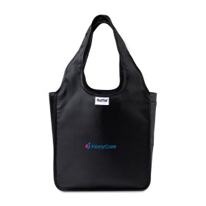 RuMe Recycled Ripstop rPET Mini Tote - Black 1 RuMe Recycled Ripstop rPET Mini Tote - Black 1