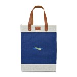 Out of the Woods® Jute Tall Tote - Navy Blue 1 Out of the Woods® Jute Tall Tote - Navy Blue 1