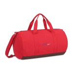 Ivy Recycled Cotton Barrel Duffel - AWARE™ - Crimson - Alternate Ivy Recycled Cotton Barrel Duffel - AWARE™ - Crimson - Alternate