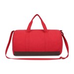 Ivy Recycled Cotton Barrel Duffel - AWARE™ - Crimson - Alternate Ivy Recycled Cotton Barrel Duffel - AWARE™ - Crimson - Alternate