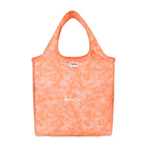 RuMe Recycled Ripstop rPET bFold Tote - Apricot Crush 1 RuMe Recycled Ripstop rPET bFold Tote - Apricot Crush 1