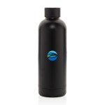Impact Recycled Stainless Steel Vacuum Bottle - Black 1 Impact Recycled Stainless Steel Vacuum Bottle - Black 1