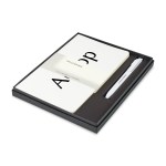 Moleskine Large Volant and GO Pen Gift Set - White 1 Moleskine Large Volant and GO Pen Gift Set - White 1