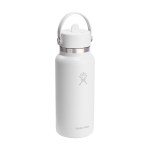 Hydro Flask Wide Flex Straw Cap Bottle 32 Oz. - White - Alternate Hydro Flask Wide Flex Straw Cap Bottle 32 Oz. - White - Alternate