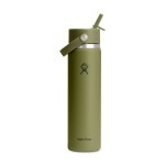 Hydro Flask Wide Flex Straw Cap Bottle 24 Oz. - Palmer Green - Alternate Hydro Flask Wide Flex Straw Cap Bottle 24 Oz. - Palmer Green - Alternate