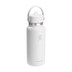 Hydro Flask Wide Flex Straw Cap Bottle 32 Oz. - White - Alternate Hydro Flask Wide Flex Straw Cap Bottle 32 Oz. - White - Alternate