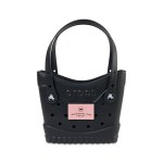 Crocs Classic Small Tote - Black - Powder Pink 1 Crocs Classic Small Tote - Black - Powder Pink 1