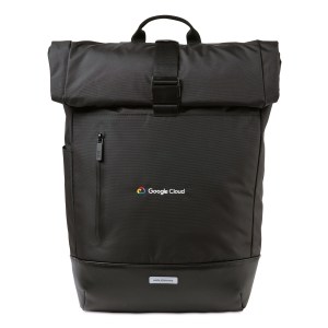 Moleskine® Metro Rolltop Backpack - Black 1 Moleskine® Metro Rolltop Backpack - Black 1