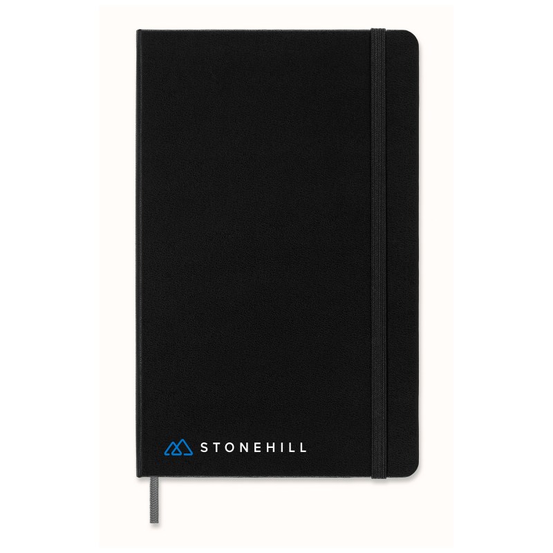 Moleskine® Hard Cover Ruled Large Smart Notebook - Black 1 Moleskine® Hard Cover Ruled Large Smart Notebook - Black 1