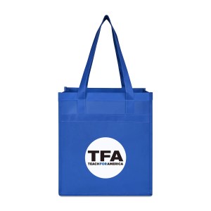 Arlo Recycled rPET Deluxe Shopper - Royal Blue 1 Arlo Recycled rPET Deluxe Shopper - Royal Blue 1