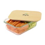 4 Cup Bamboo Storage Container - Bamboo - Alternate 4 Cup Bamboo Storage Container - Bamboo - Alternate